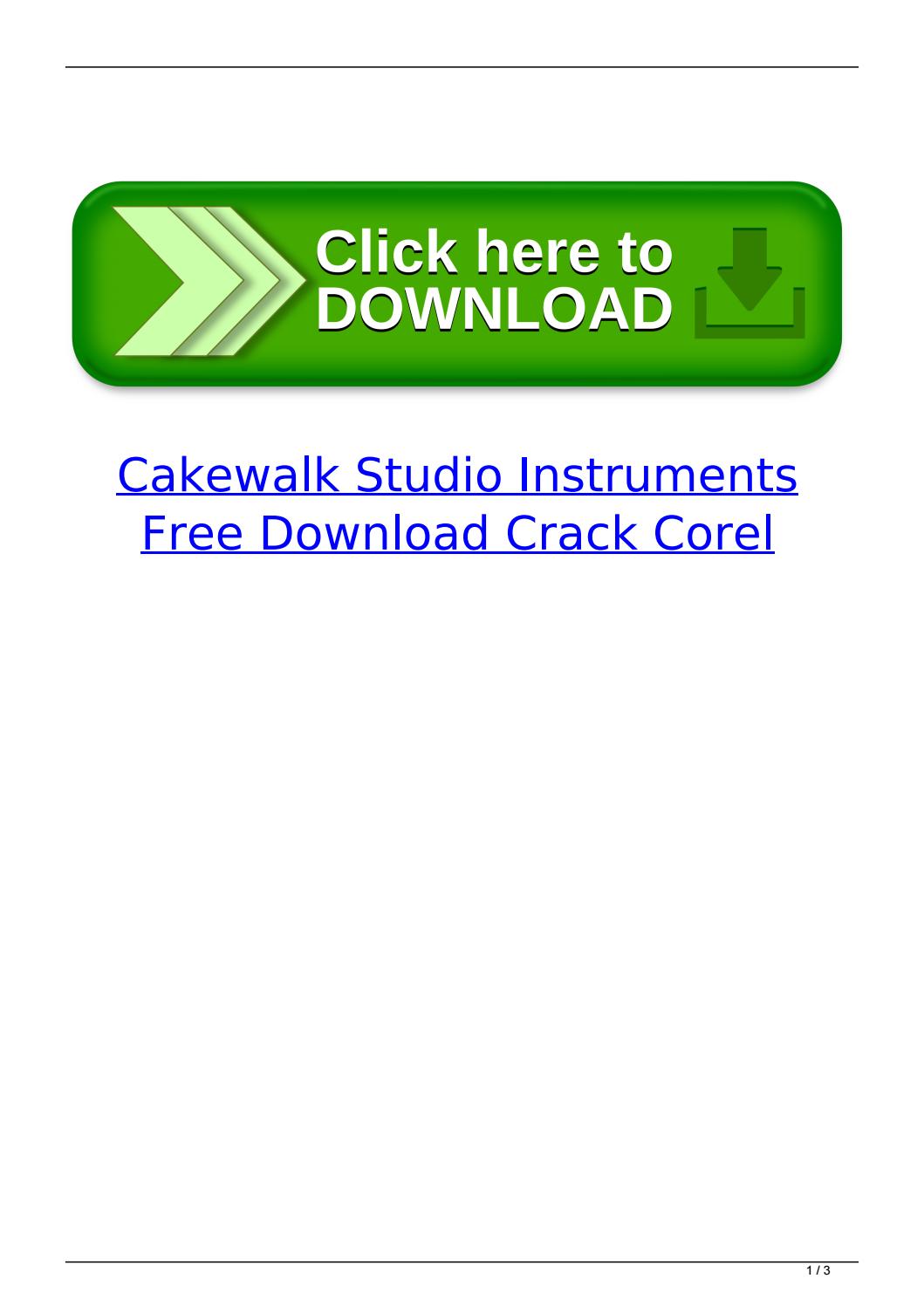 Cakewalk studio instruments suite free